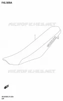 SELLE pour Suzuki RM-Z 450 2025