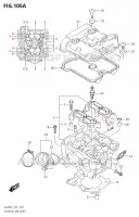 CULASSE (REAR) pour Suzuki SV 650 2017