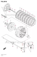 EMBRAYAGE pour Suzuki SV 650 2017