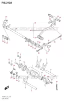 ENSEMBLE DE SELECTION DE VITESSES pour Suzuki SV 650 2017