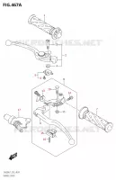 LEVIERS   POIGNEES pour Suzuki SV 650 2017