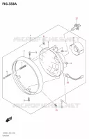 PHARE (SV650A:L7:E02) pour Suzuki SV 650 2017