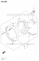 PHARE (SV650UA:L7:E02) pour Suzuki SV 650 2017