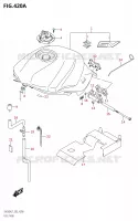RESERVOIR D'ESSENCE (SV650A:L7:E02) pour Suzuki SV 650 2017