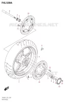 ROUE AVANT pour Suzuki SV 650 2017