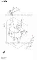 SUPPORT BATTERIE pour Suzuki SV 650 2017
