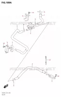 SYSTEME RECYCLAGE GAZ ECHAPPEMENT pour Suzuki SV 650 2017