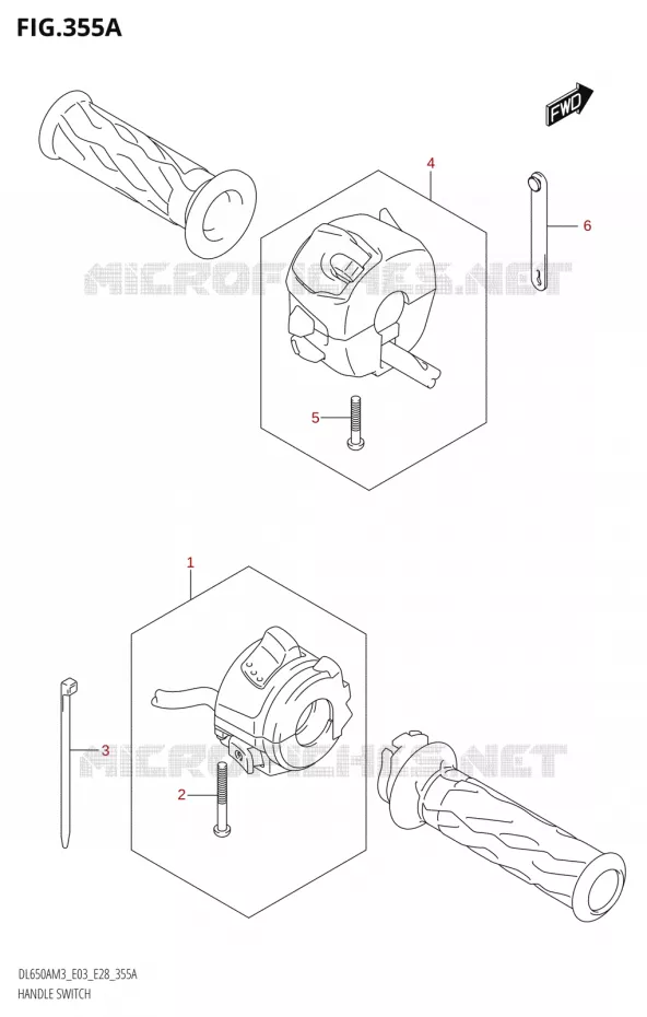 COMMODOS Suzuki MOTO 650 V-STROM 2023  DL650AM3