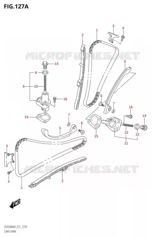DISTRIBUTION Suzuki MOTO 650 V-STROM 2024  DL650AM4