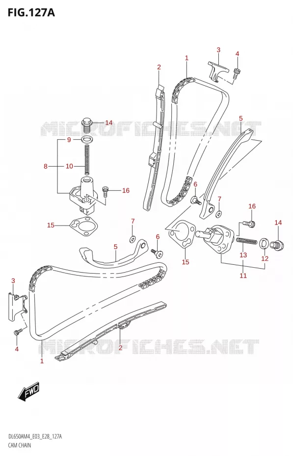 DISTRIBUTION Suzuki MOTO 650 V-STROM 2024  DL650AM4