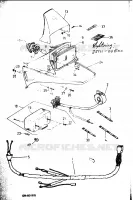 PHARE  FAISCEAU pour Suzuki DR 50 1986