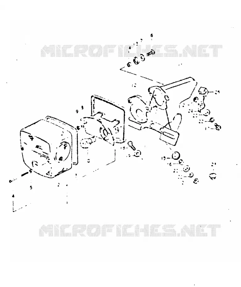 FEU ARRIERE (E34) Suzuki MOTO 400 DR 1980  DR400ST(T/X)
