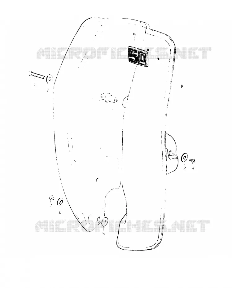 PROTEGE JAMBES Suzuki SCOOTER 50 FR 1999  FR50X