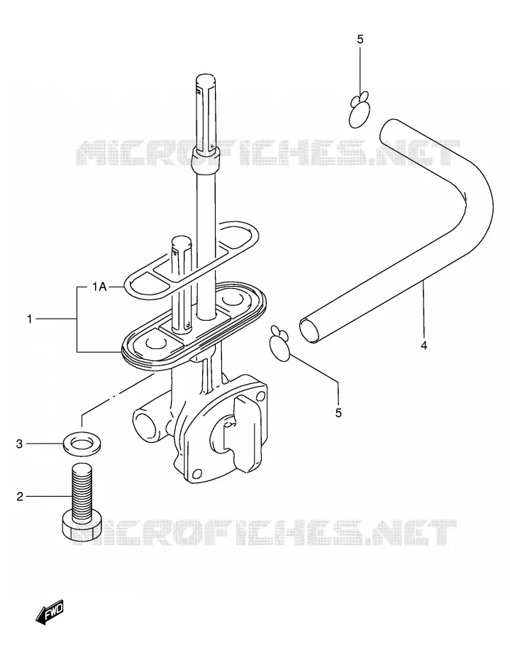 ROBINET D'ESSENCE Suzuki MOTO 125 DR 2000  DR125SEUY(E4)