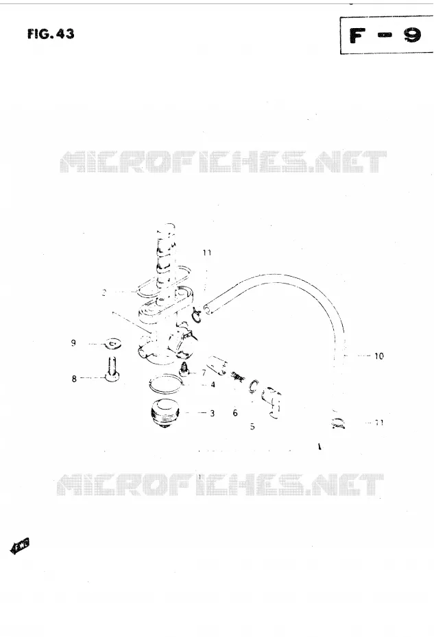 ROBINET D'ESSENCE Suzuki MOTO 250 DR 1982  DR250SZ/D(E1)