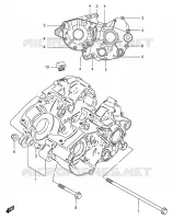 CARTER pour Suzuki TS-ER 125 1998