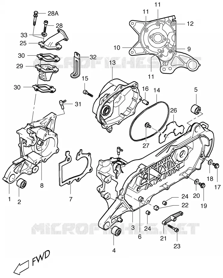 CARTER Suzuki SCOOTER 50 ESTILETE 2000  UF50ZY