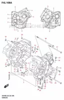 CARTERS MOTEUR pour Suzuki SV 650 2023