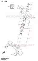 COLONNE DE DIRECTION (SV650XA) pour Suzuki SV 650 2023