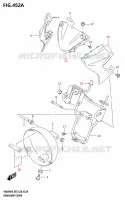 COUVERCLE DE PHARE (SV650,SV650A) pour Suzuki SV 650 2023