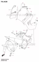 COUVERCLE DE PHARE (SV650XA) pour Suzuki SV 650 2023