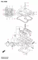 CULASSE (REAR) pour Suzuki SV 650 2023
