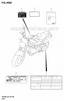 ETIQUETTE (E33) pour Suzuki SV 650 2023