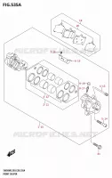 ETRIER DE FREIN AVANT pour Suzuki SV 650 2023