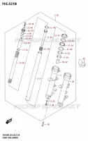 FOURCHE (SV650XA) pour Suzuki SV 650 2023