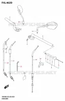 GUIDON (SV650XA) pour Suzuki SV 650 2023