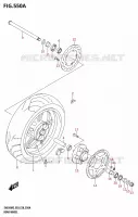 ROUE ARRIERE (SV650) pour Suzuki SV 650 2023