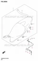SELLE (SV650,SV650A) pour Suzuki SV 650 2023