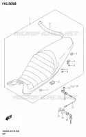 SELLE (SV650XA) pour Suzuki SV 650 2023