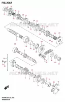 TRANSMISSION pour Suzuki SV 650 2023