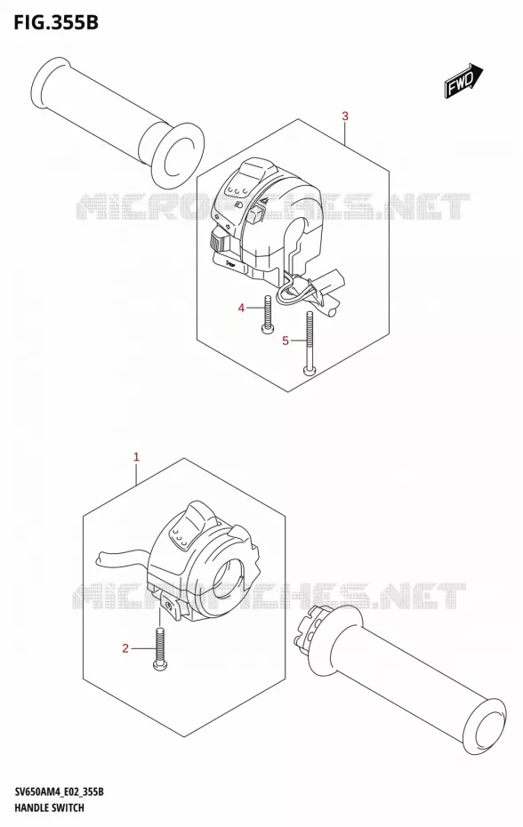 COMMODOS (SV650A:M4:E19) Suzuki MOTO 650 SV 2024  SV650AM4 E19 2024 M4 (E19)