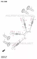 ARBRE A CAMES   SOUPAPES pour Suzuki SV 650 2025