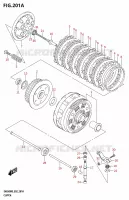 EMBRAYAGE pour Suzuki SV 650 2025