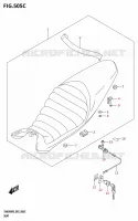 SELLE (SV650XA) pour Suzuki SV 650 2025