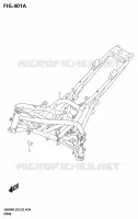 CADRE (SV650A) pour Suzuki SV 650 2025