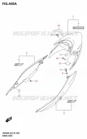 CARENAGES (SV650A) pour Suzuki SV 650 2025
