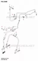 DURITE DE FREIN AVANT (SV650XA) pour Suzuki SV 650 2025
