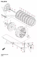 EMBRAYAGE pour Suzuki SV 650 2025