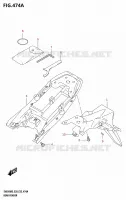 GARDE BOUE ARRIERE pour Suzuki SV 650 2025