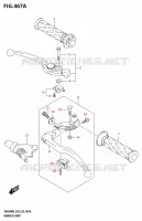 LEVIERS   POIGNEES pour Suzuki SV 650 2025