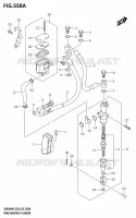 MAITRE CYLINDRE DE FREIN ARRIERE pour Suzuki SV 650 2025