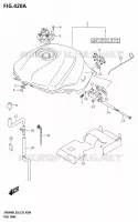 RESERVOIR D'ESSENCE (SV650A:E33) pour Suzuki SV 650 2025