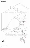 SELLE (SV650A) pour Suzuki SV 650 2025