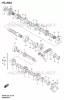 TRANSMISSION pour Suzuki SV 650 2025