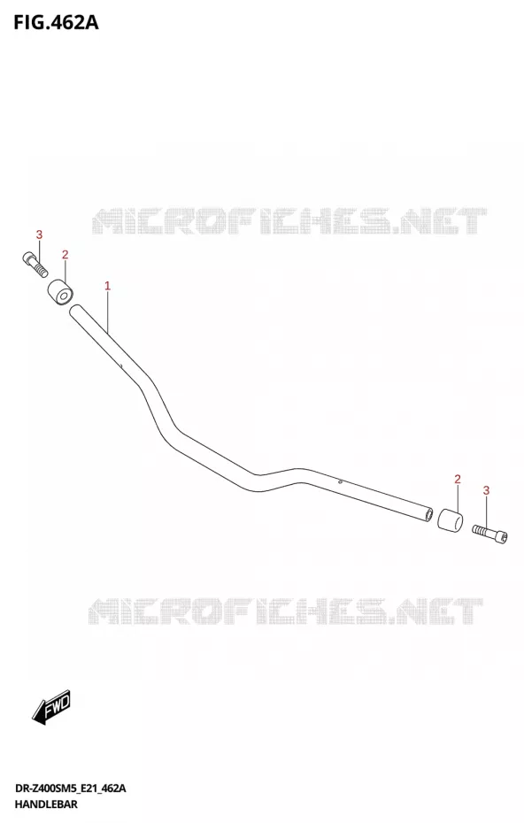 GUIDON Suzuki MOTO 400 DR-Z 2025  DR-Z400S 2025 M5 (E21)
