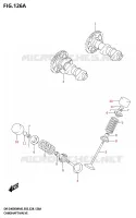 ARBRE A CAMES   SOUPAPES pour Suzuki DR-Z 400 2025